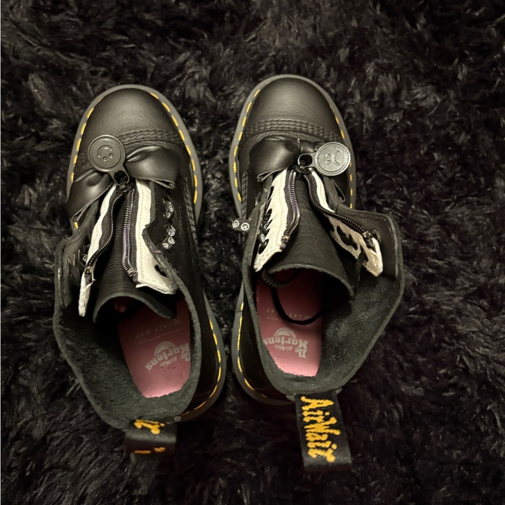 Dr. Martens Black Leather Boots